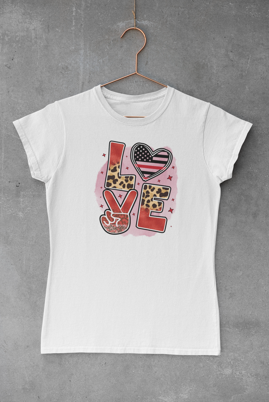 Love USA Heart Transfer
