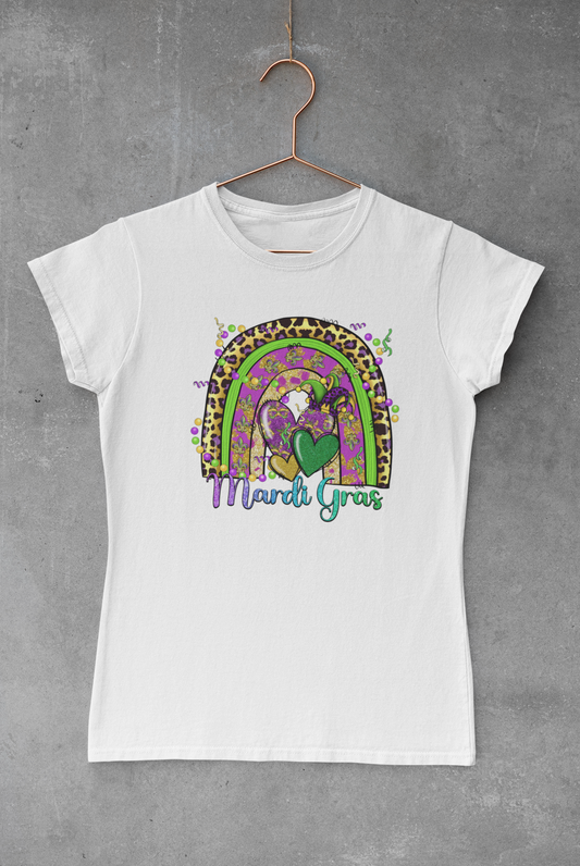 Mardi Grad Rainbow Transfer