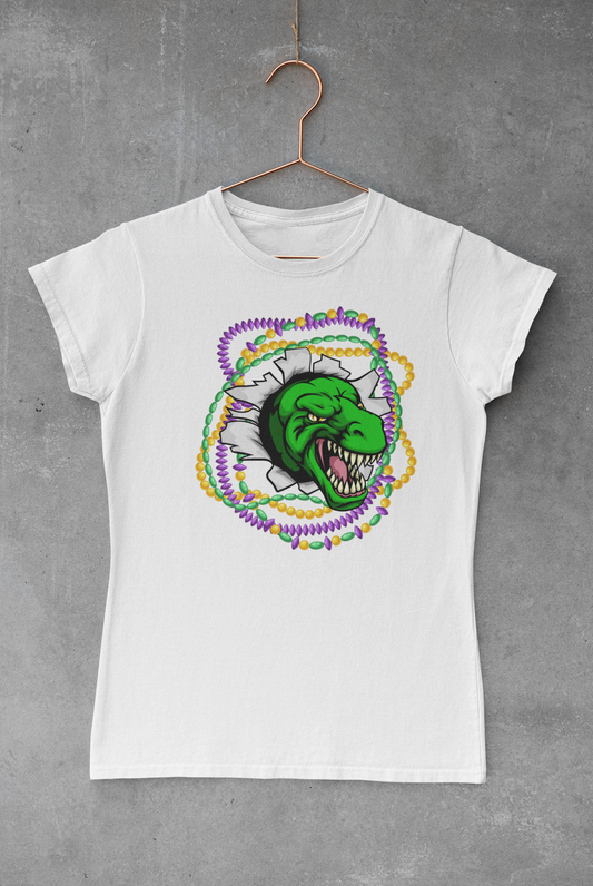 Mardi Gras Dino Transfer