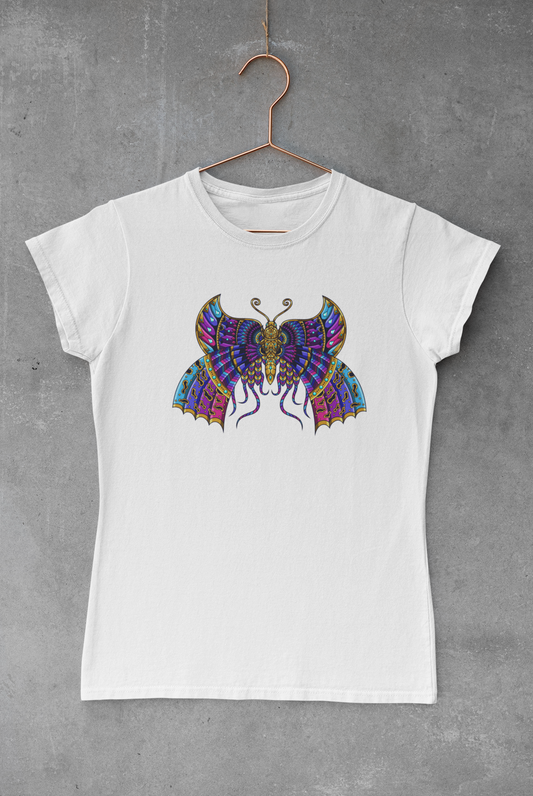 Butterfly Mandala Transfer