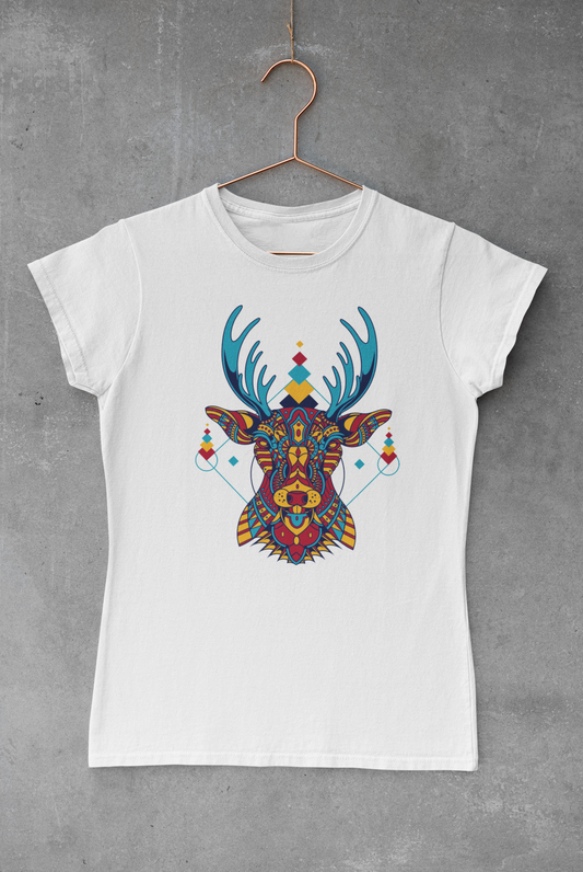 Deer Mandala Transfer