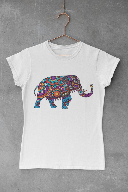 Elephant Mandala Transfer