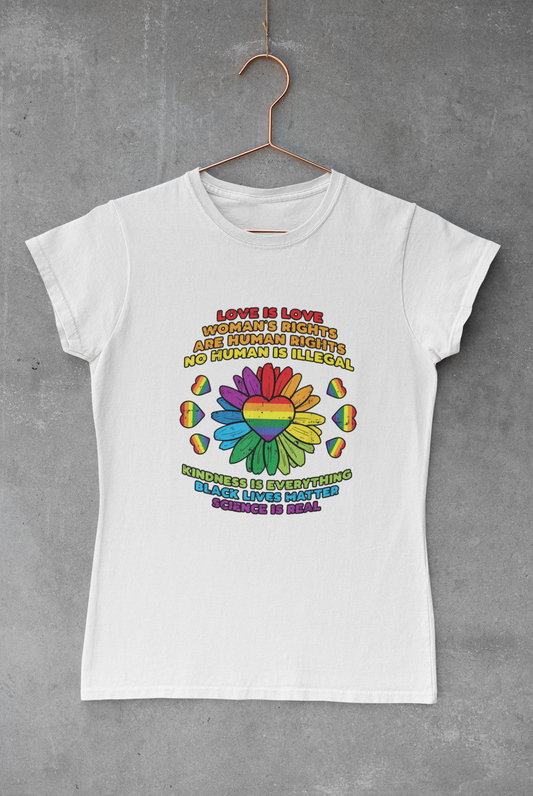 Love is Love Flower Transfer