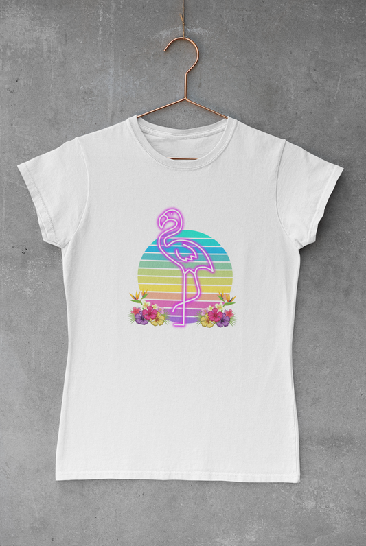 Neon Flamingo  Transfer