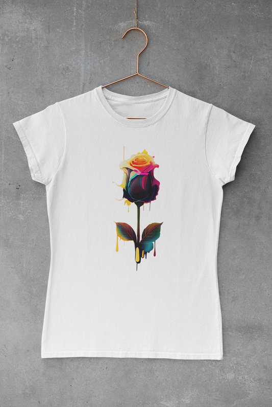 Dripping Rose Transfer