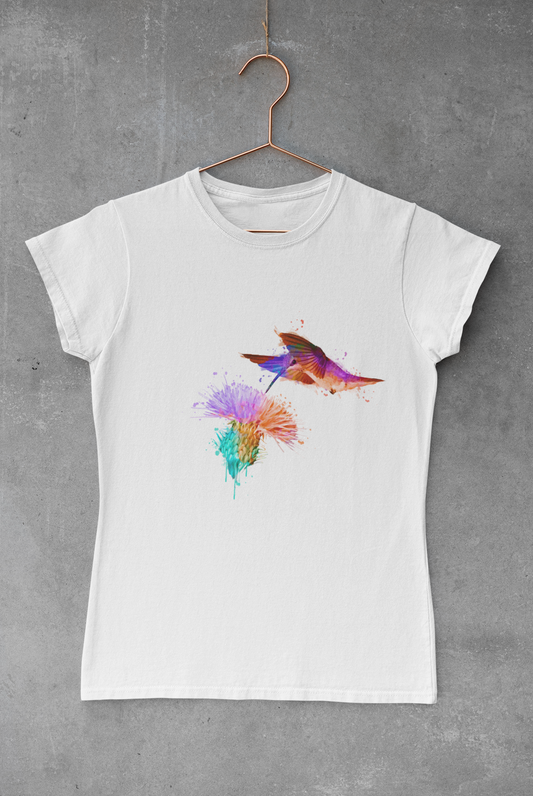 Hummingbird Watercolor Transfer