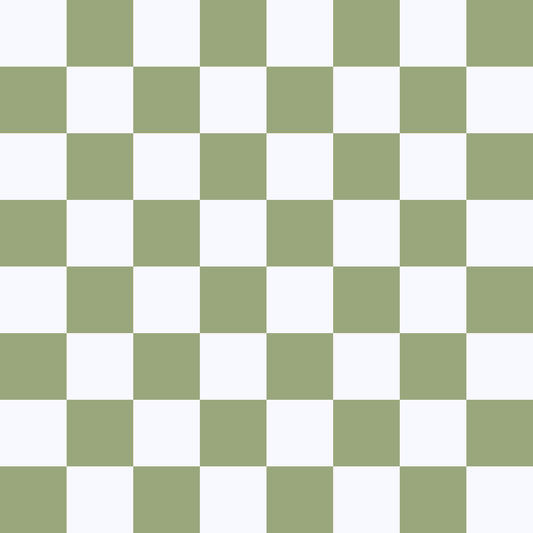 Soft Green Checkered 12x12 Patterned Vinyl Sheet