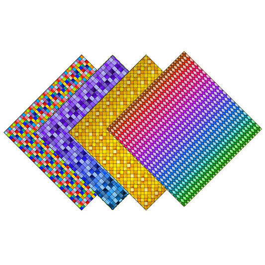 Stained Glass Patterned Vinyl Pack