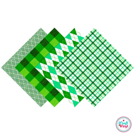St. Patrick's Day Plaid Patterned Pack