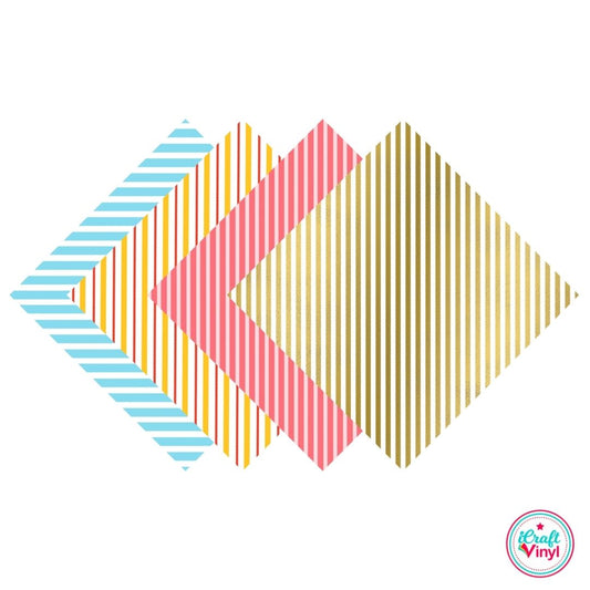 Diagonal Stripes Patterned Pack
