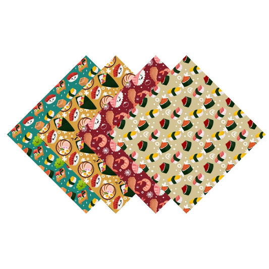 Sushi Patterned Vinyl Pack