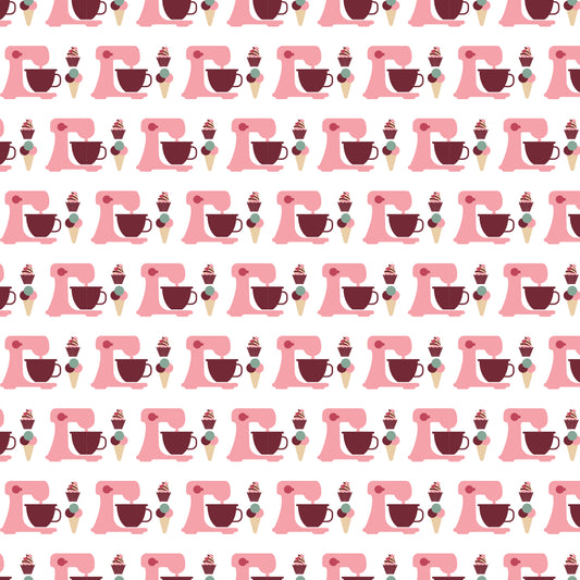 Sweet Stand Mixers 12x12 Patterned Vinyl Sheet