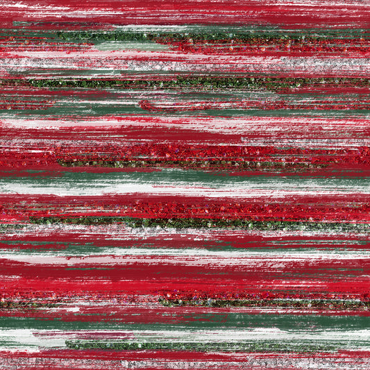 Thin Christmas Brush Strokes 12x12 Patterned Vinyl Sheet