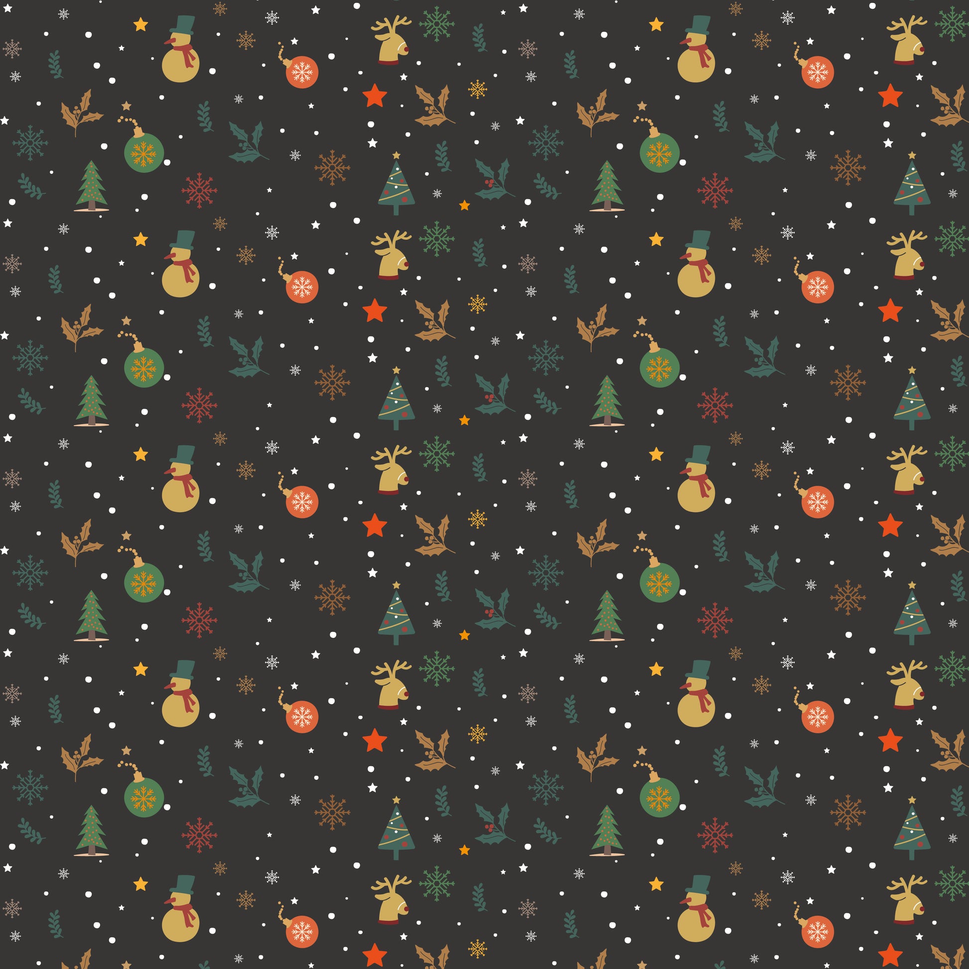 Tis the Season 12x12 Patterned Vinyl Sheet