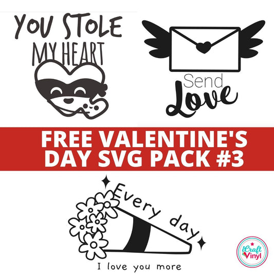 Free Valentine SVG Bundle #3