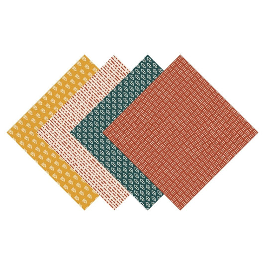 Warm Abstract Boho Patterned Pack