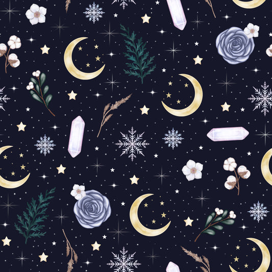 Winter Moon 12x12 Patterned Vinyl Sheet