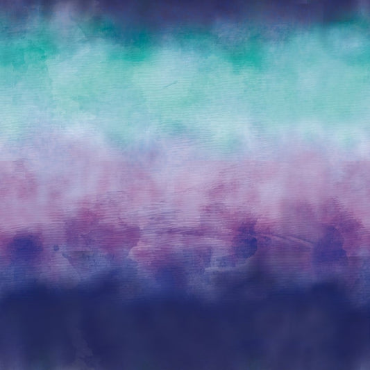 Winter Night Tie-Dye 12x12 Patterned Vinyl Sheet