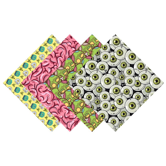 Zombie Brains Patterned Vinyl Pack